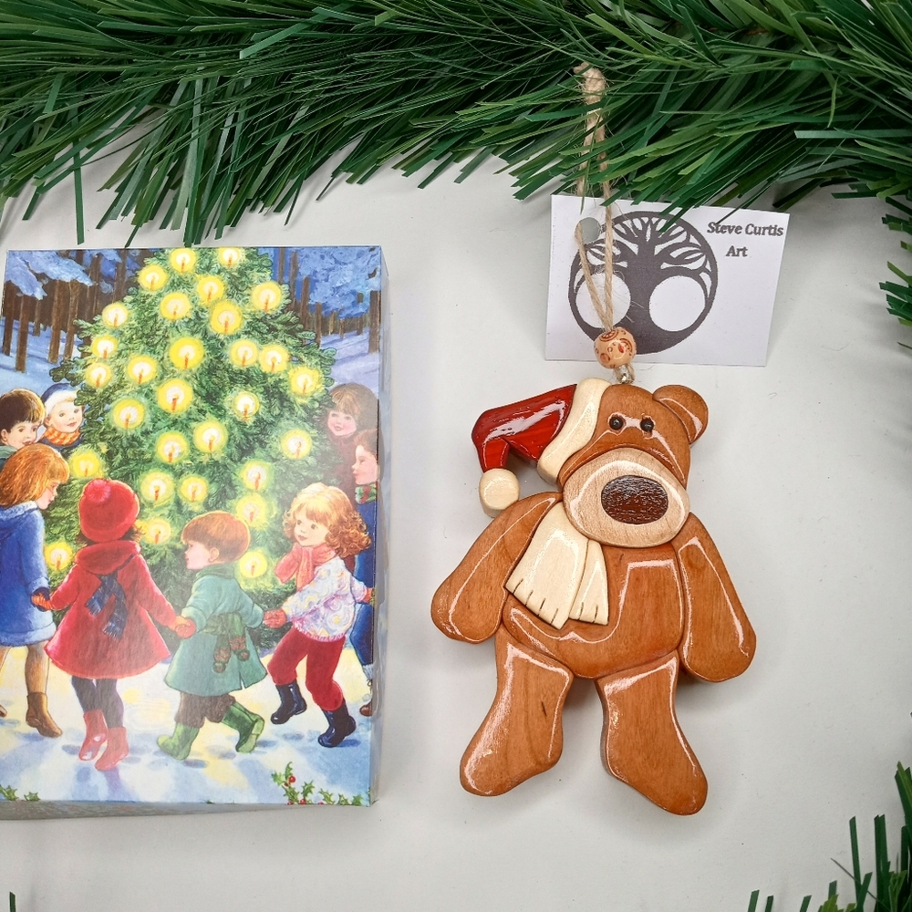 Hand Crafted Wood Ornament